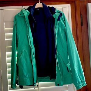 The North Face Rain jacket and Parka - two piece